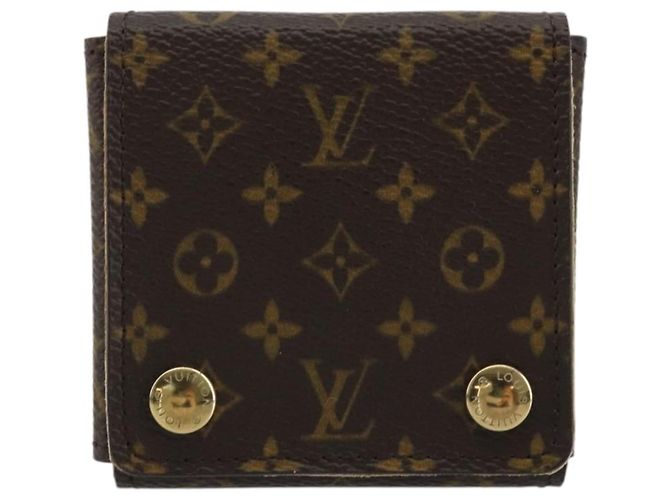 SCATOLA PER GIOIELLI Monogram LOUIS VUITTON Scatola per Gioielli LV Auth YKZ1515 Monogramma - vista 2