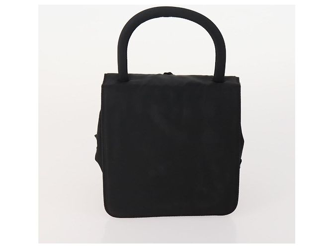 Prada Borsa a Mano Pouch in Nylon 2 Set Rosa Nero Auth 174958 - vista 3