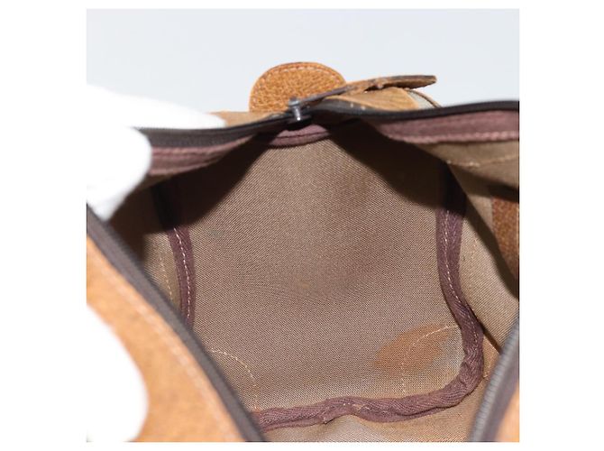 Gucci Borsa Boston GG Supreme in PVC Beige Oro Auth 175548 D'oro - vista 17