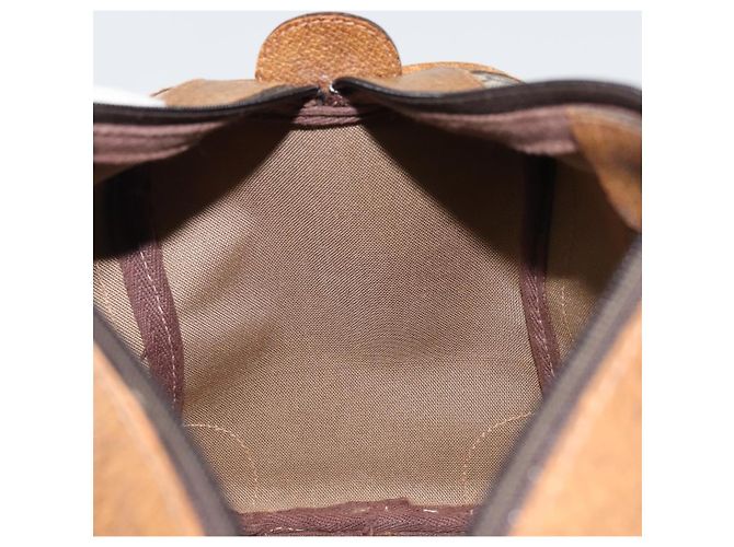 Gucci Borsa Boston GG Supreme in PVC Beige Oro Auth 175548 D'oro - vista 18