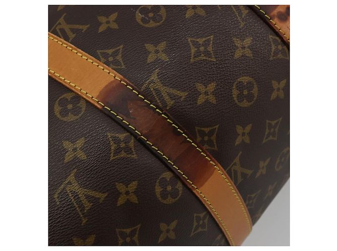 LOUIS VUITTON Borsa Boston Monogram Keepall 45 M41428 LV Auth ka3995 Monogramma - vista 14