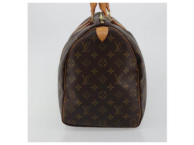 LOUIS VUITTON Borsa Boston Monogram Keepall 45 M41428 LV Auth ka3995 Monogramma - vista 4
