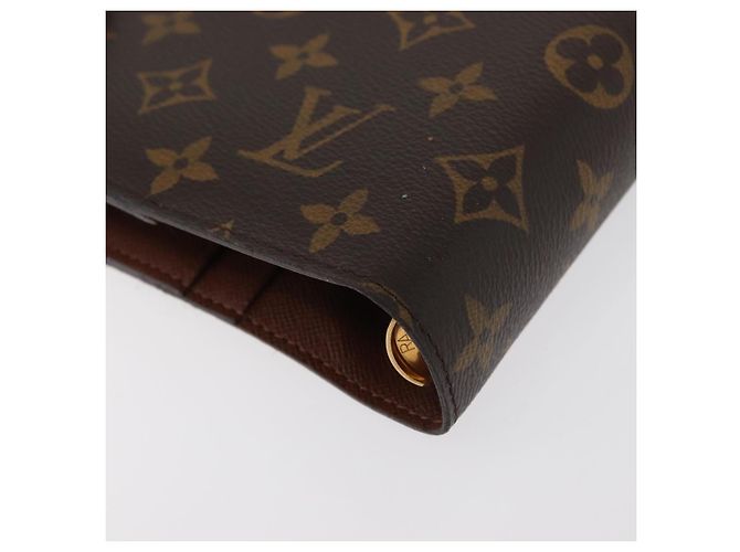 LOUIS VUITTON Cubierta de Agenda Monogram GM R20006 LV Auth mr2381V Monograma - vista 11