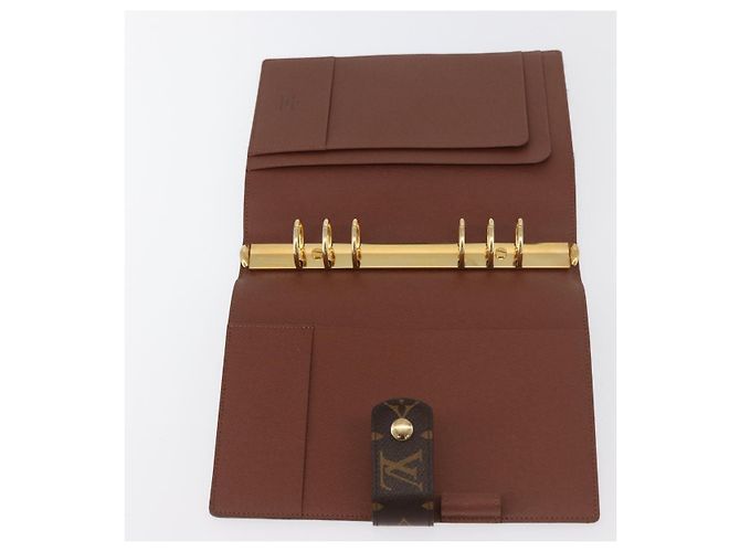 LOUIS VUITTON Cubierta de Agenda Monogram GM R20006 LV Auth mr2381V Monograma - vista 12