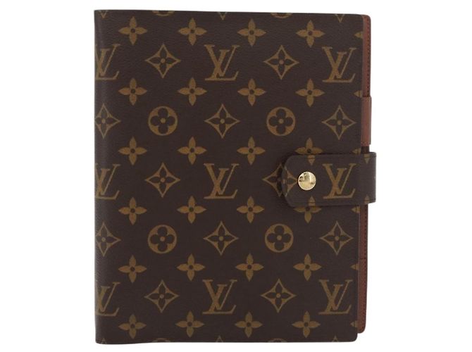 LOUIS VUITTON Cubierta de Agenda Monogram GM R20006 LV Auth mr2381V Monograma - vista 2