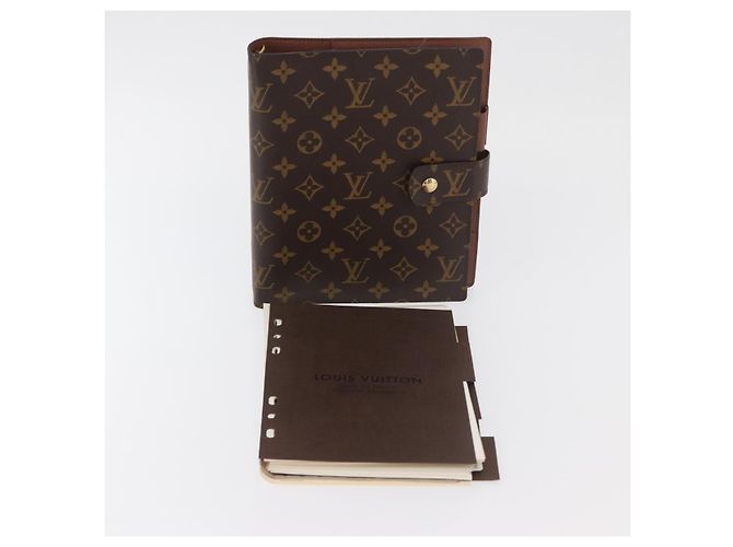 LOUIS VUITTON Cubierta de Agenda Monogram GM R20006 LV Auth mr2381V Monograma - vista 23