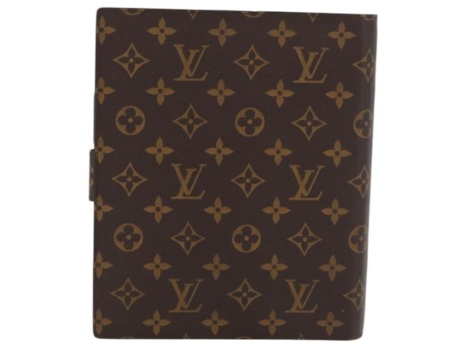 LOUIS VUITTON Cubierta de Agenda Monogram GM R20006 LV Auth mr2381V Monograma - vista 3