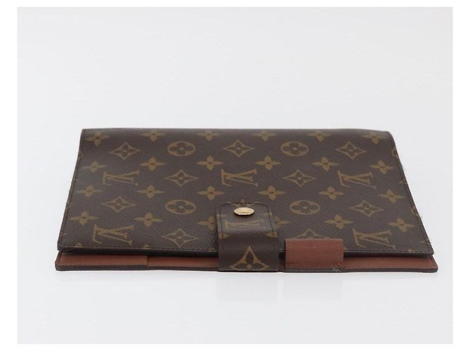 LOUIS VUITTON Cubierta de Agenda Monogram GM R20006 LV Auth mr2381V Monograma - vista 4