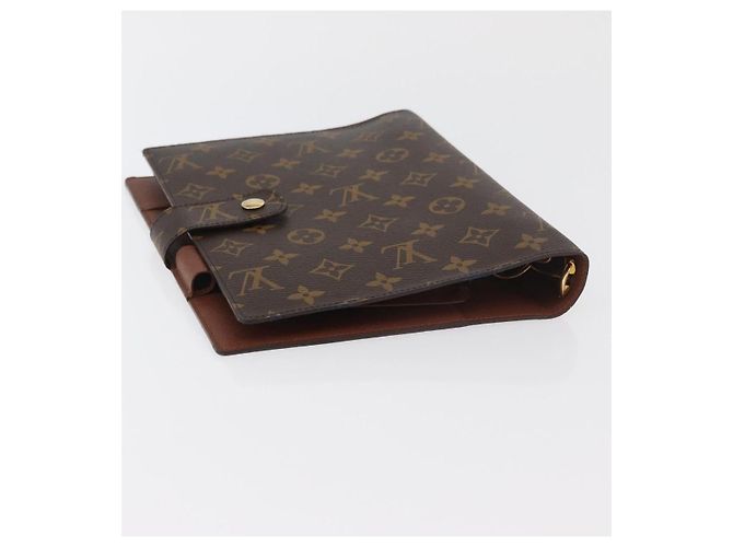 LOUIS VUITTON Cubierta de Agenda Monogram GM R20006 LV Auth mr2381V Monograma - vista 6