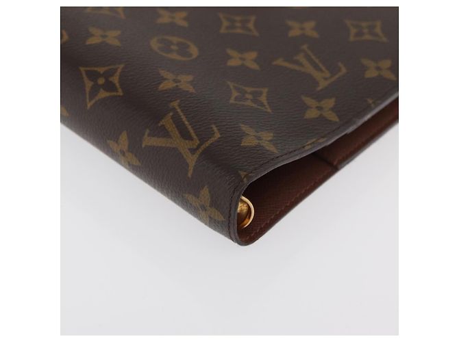 LOUIS VUITTON Cubierta de Agenda Monogram GM R20006 LV Auth mr2381V Monograma - vista 8