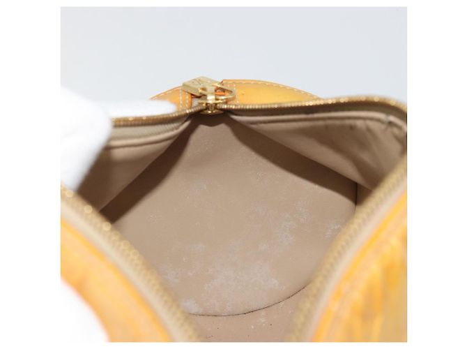 LOUIS VUITTON Borsa a Mano Monogram Vernis Bedford Beige M91006 LV Auth YKZ1306 - vista 17