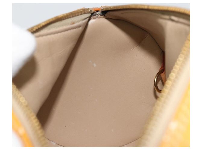 LOUIS VUITTON Borsa a Mano Monogram Vernis Bedford Beige M91006 LV Auth YKZ1306 - vista 18