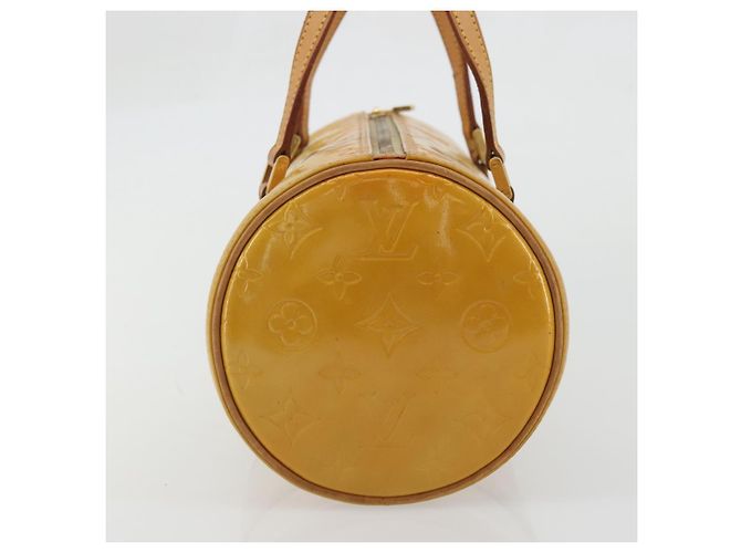 LOUIS VUITTON Borsa a Mano Monogram Vernis Bedford Beige M91006 LV Auth YKZ1306 - vista 5