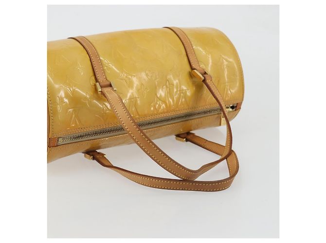 LOUIS VUITTON Borsa a Mano Monogram Vernis Bedford Beige M91006 LV Auth YKZ1306 - vista 7