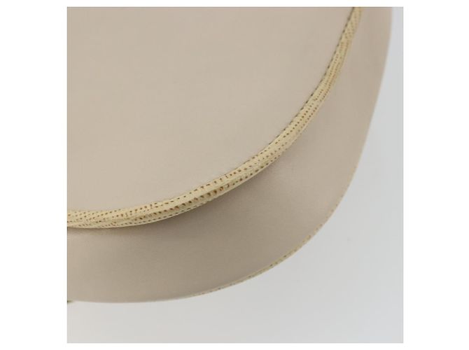 Céline Borsa a Spalla CELINE in Pelle Beige Oro Auth 175145A D'oro - vista 13