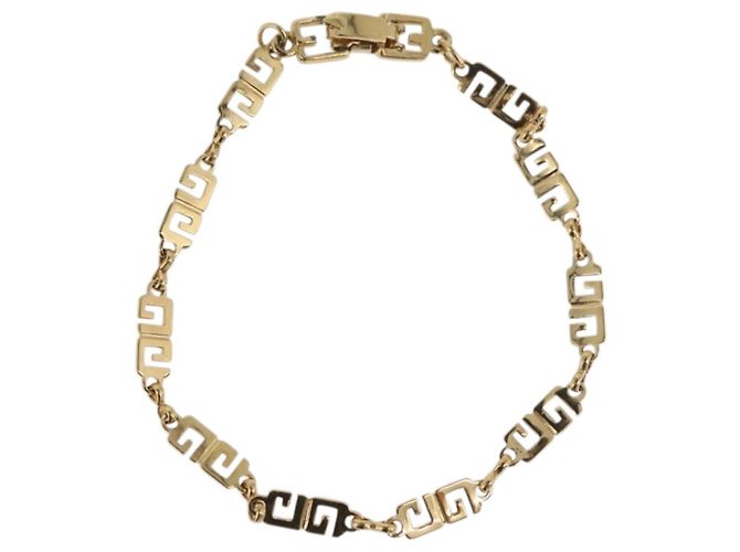 Bracciali in metallo Christian Dior Givenchy 2 Set Argento Oro Auth ka3904 - vista 2