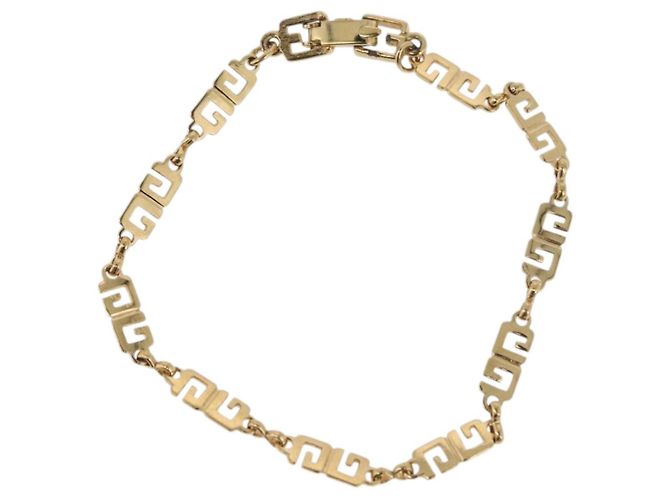 Bracciali in metallo Christian Dior Givenchy 2 Set Argento Oro Auth ka3904 - vista 7