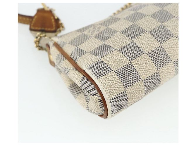 LOUIS VUITTON Borsa a Spalla Damier Azur Eva 2way N55214 LV Auth 176535 - vista 15