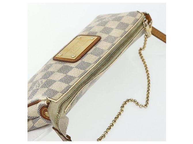 LOUIS VUITTON Borsa a Spalla Damier Azur Eva 2way N55214 LV Auth 176535 - vista 6