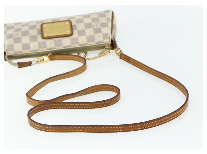 LOUIS VUITTON Borsa a Spalla Damier Azur Eva 2way N55214 LV Auth 176535 - vista 9