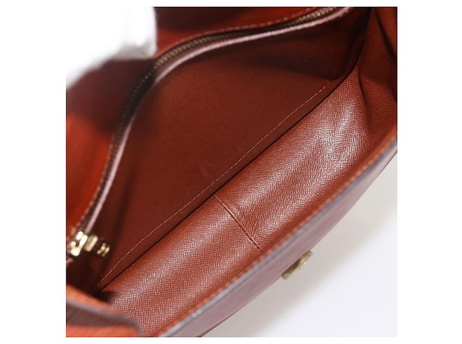 LOUIS VUITTON Borsa a Spalla Epi Saint Cloud GM Marrone M52193 LV Auth 175646 - vista 19