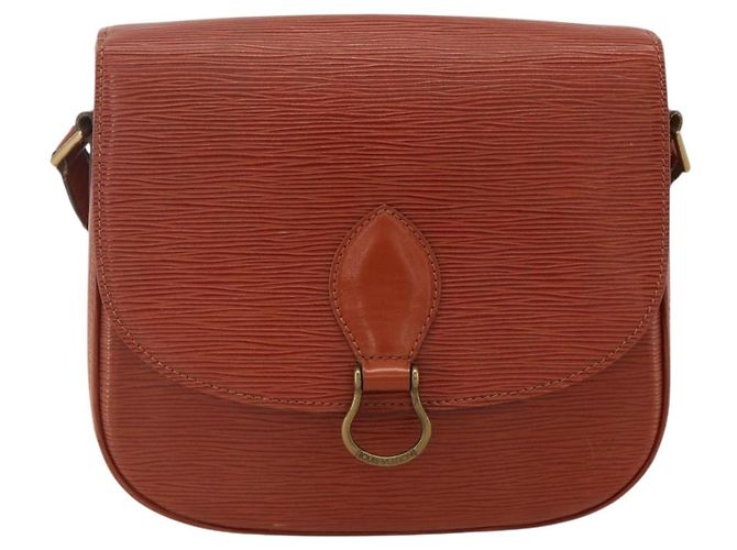 LOUIS VUITTON Borsa a Spalla Epi Saint Cloud GM Marrone M52193 LV Auth 175646 - vista 2