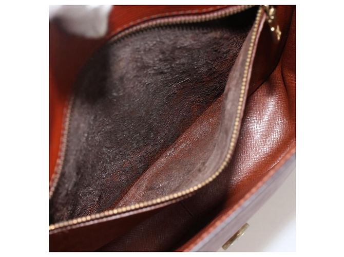 LOUIS VUITTON Borsa a Spalla Epi Saint Cloud GM Marrone M52193 LV Auth 175646 - vista 23
