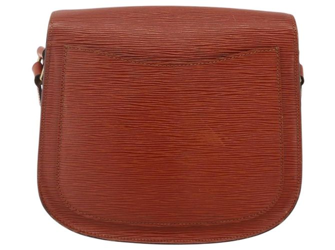 LOUIS VUITTON Borsa a Spalla Epi Saint Cloud GM Marrone M52193 LV Auth 175646 - vista 3