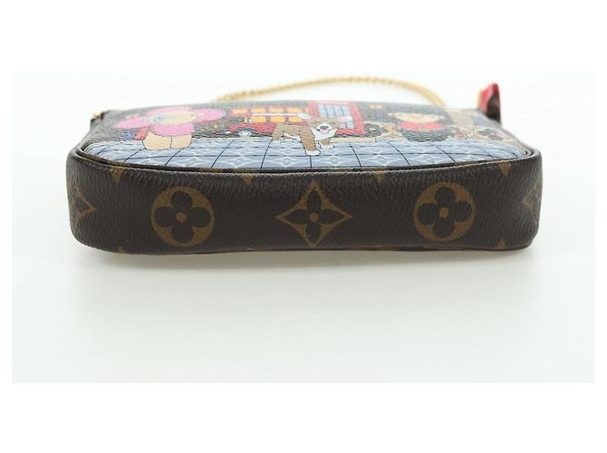 LOUIS VUITTON Vivienne Mini Pochette Accessori Pouch M80863 LV Auth YKZ1367SAM Monogramma - vista 5