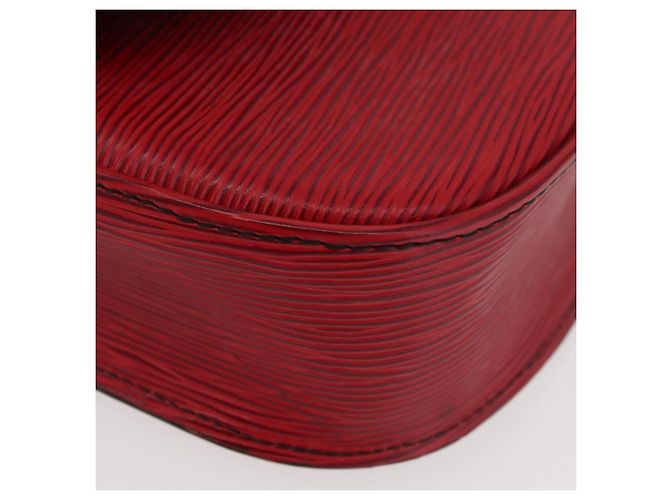 LOUIS VUITTON Borsa a Spalla Epi Saint Cloud GM Rossa M52197 LV Auth YKZ1214 Rosso - vista 10