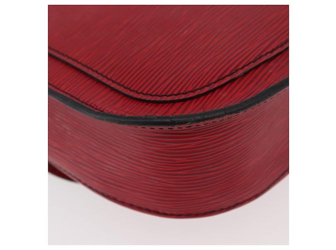LOUIS VUITTON Borsa a Spalla Epi Saint Cloud GM Rossa M52197 LV Auth YKZ1214 Rosso - vista 12
