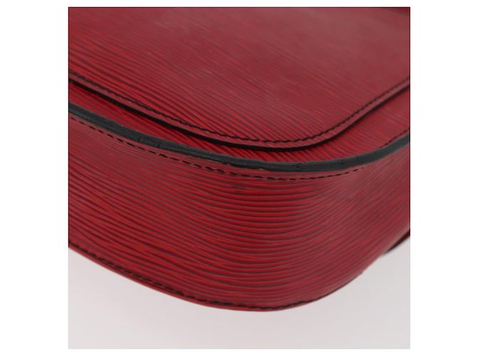 LOUIS VUITTON Borsa a Spalla Epi Saint Cloud GM Rossa M52197 LV Auth YKZ1214 Rosso - vista 13