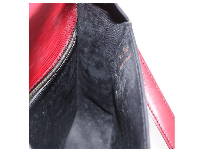 LOUIS VUITTON Borsa a Spalla Epi Saint Cloud GM Rossa M52197 LV Auth YKZ1214 Rosso - vista 17