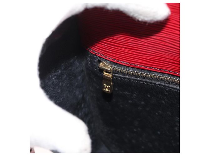 LOUIS VUITTON Borsa a Spalla Epi Saint Cloud GM Rossa M52197 LV Auth YKZ1214 Rosso - vista 19
