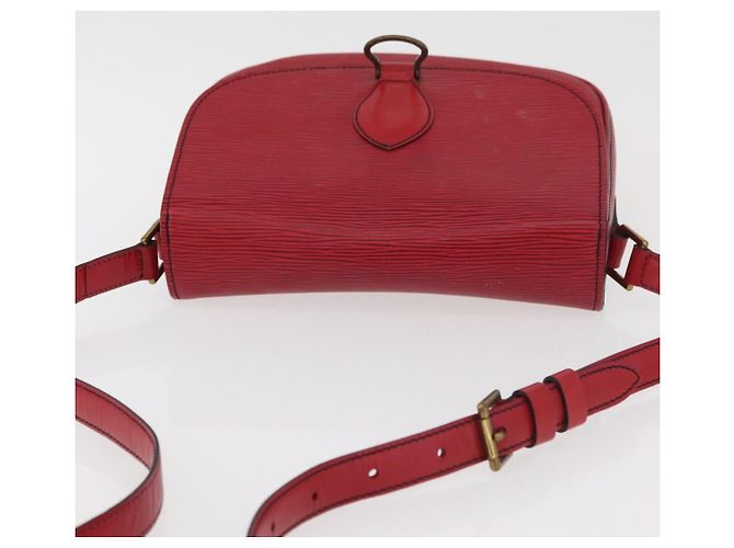 LOUIS VUITTON Borsa a Spalla Epi Saint Cloud GM Rossa M52197 LV Auth YKZ1214 Rosso - vista 6