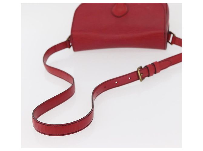 LOUIS VUITTON Borsa a Spalla Epi Saint Cloud GM Rossa M52197 LV Auth YKZ1214 Rosso - vista 7