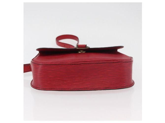 LOUIS VUITTON Borsa a Spalla Epi Saint Cloud GM Rossa M52197 LV Auth YKZ1214 Rosso - vista 9