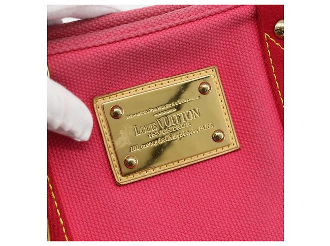 LOUIS VUITTON Antigua Cabas MM Borsa Tote Rosa M40085 LV Auth ka3945 - vista 14