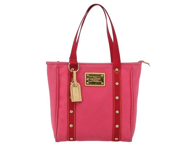 LOUIS VUITTON Antigua Cabas MM Borsa Tote Rosa M40085 LV Auth ka3945 - vista 2