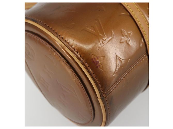 LOUIS VUITTON Borsa a Mano Monogram Vernis Bedford Bronzo M91131 LV Auth YKZ1304 - vista 11