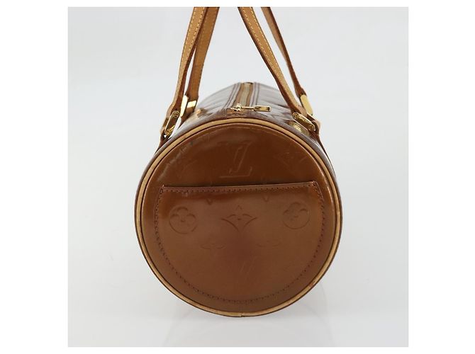 LOUIS VUITTON Borsa a Mano Monogram Vernis Bedford Bronzo M91131 LV Auth YKZ1304 - vista 4