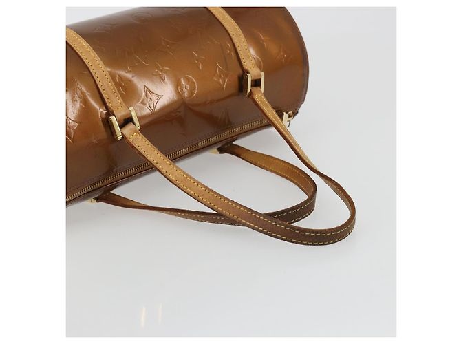 LOUIS VUITTON Borsa a Mano Monogram Vernis Bedford Bronzo M91131 LV Auth YKZ1304 - vista 7