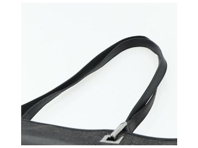 GUCCI GG Canvas Tote Bag Schwarz Silber 36173 1705 Auth 176032 - Ansicht 8