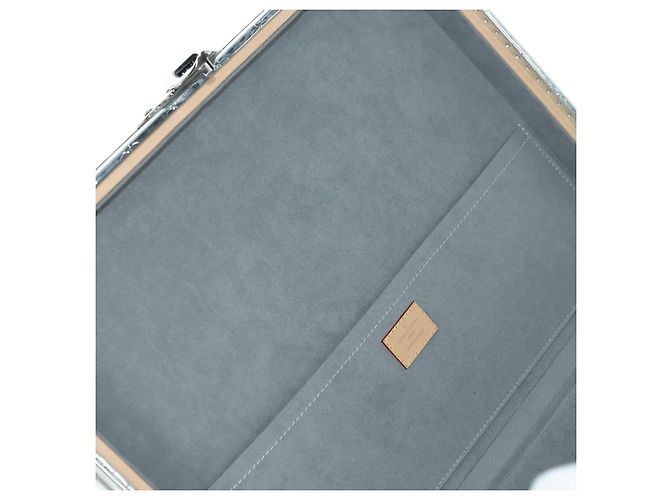 LOUIS VUITTON Monogram Specchio Cotoville 40 Baule Argento M20454 LV Auth yk20115SM - vue 19