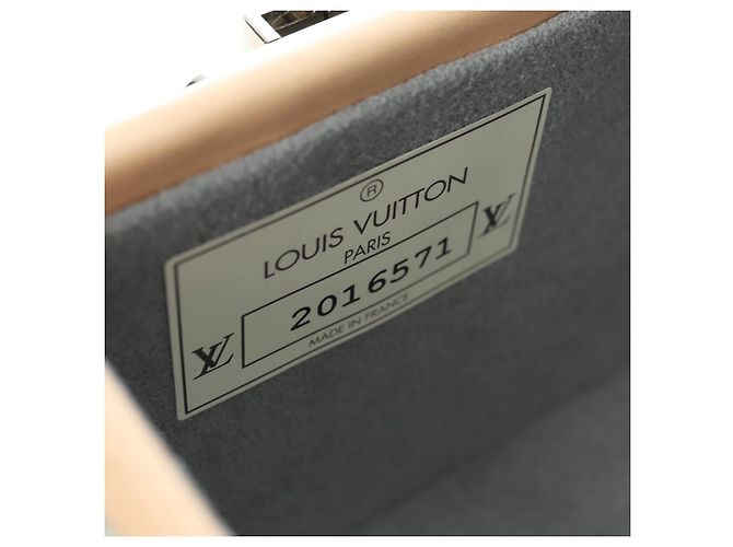 LOUIS VUITTON Monogram Specchio Cotoville 40 Baule Argento M20454 LV Auth yk20115SM - vue 27