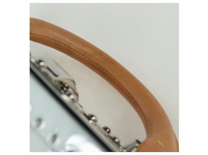 LOUIS VUITTON Monogram Specchio Cotoville 40 Baule Argento M20454 LV Auth yk20115SM - vue 8