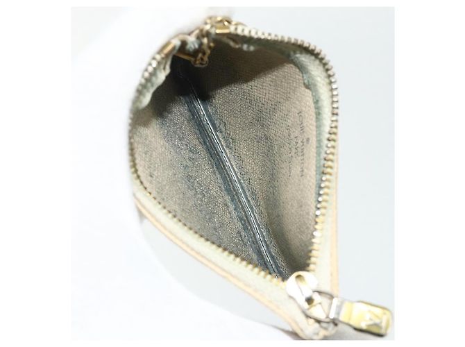LOUIS VUITTON Pochette Cles Damier Azur Monedero N62659 LV Auth 176512 - vista 15