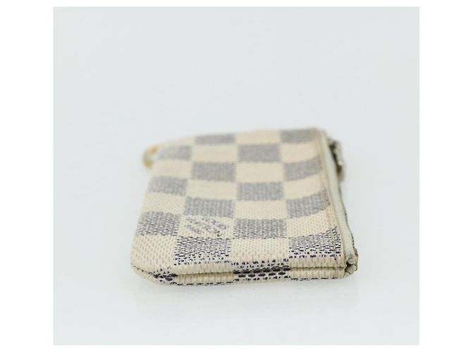 LOUIS VUITTON Pochette Cles Damier Azur Monedero N62659 LV Auth 176512 - vista 5