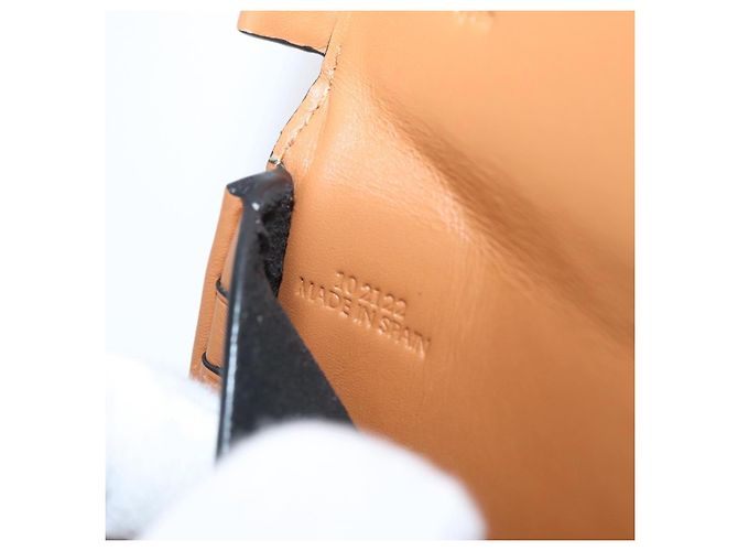 LOEWE - Pochette Super Mario Super Mario in pelle marrone Auth 167232SM - vista 11
