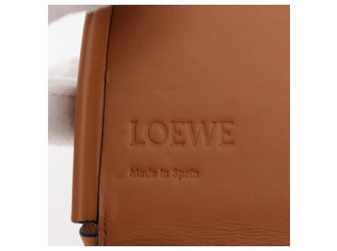 LOEWE - Pochette Super Mario Super Mario in pelle marrone Auth 167232SM - vista 20